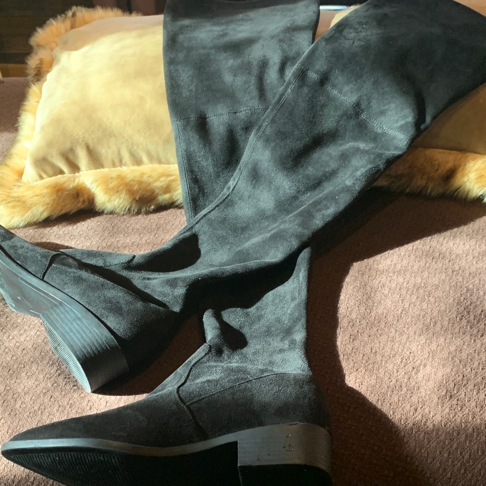 Steve madden Elegant Black Over-the-Knee Boots